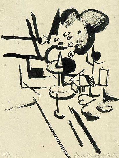 Theo van Doesburg Still life china oil painting image